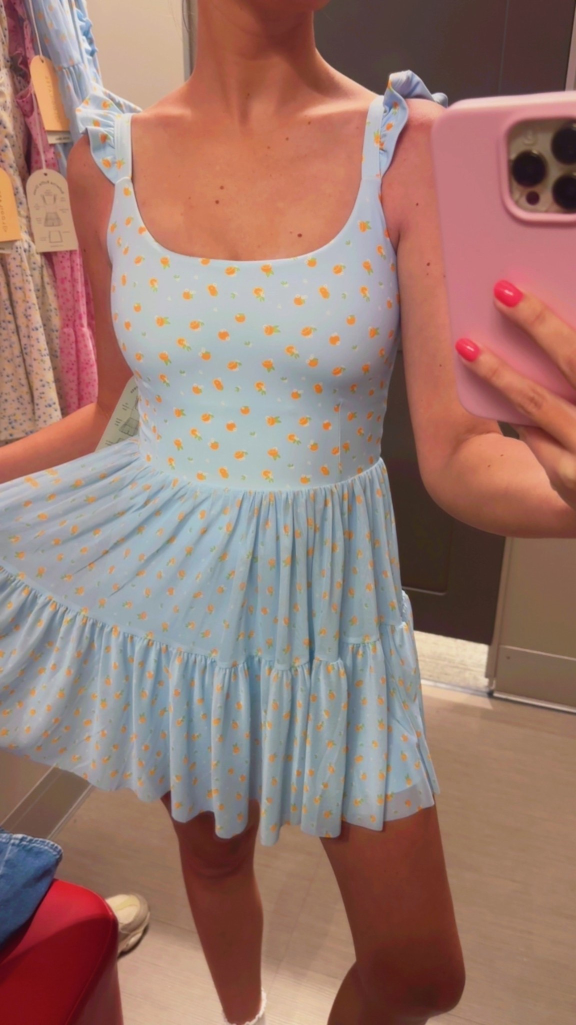 Blue floral ruffle athletic ballerina dress! New Blogilates mommy & me collection at target try on haul💕 target finds, target style, target fashion, affordable fashion, activewear, athleisure, cute workout outfits, outfit ideas, outfit inspo, Popflex active, matching outfits, spring outfits, summer dresses, Disney outfits 




#LTKSeasonal #LTKActive #LTKFestival
