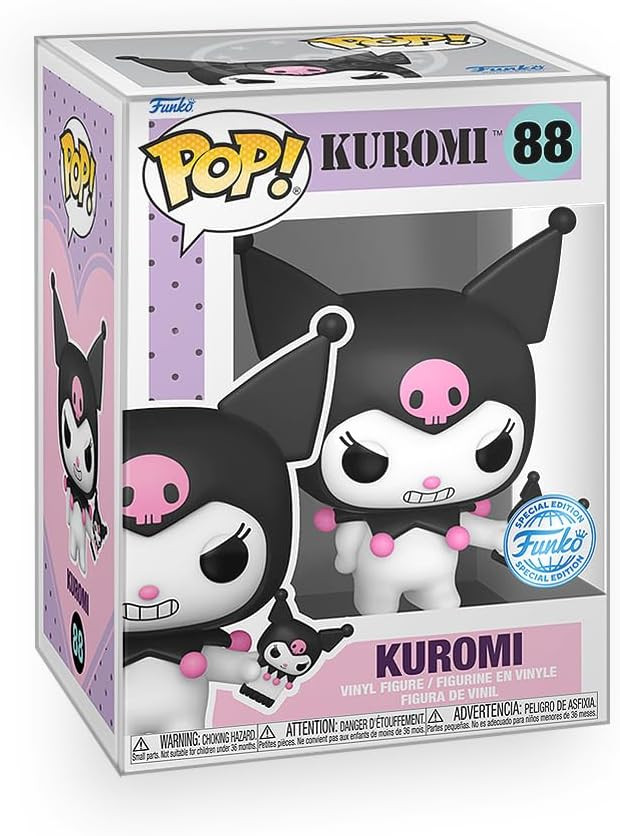 Hello Kitty - Kuromi with Phone Exclusive Vinyl Figure Collectibles Bundle with Compatible Funko ... | Amazon (US)