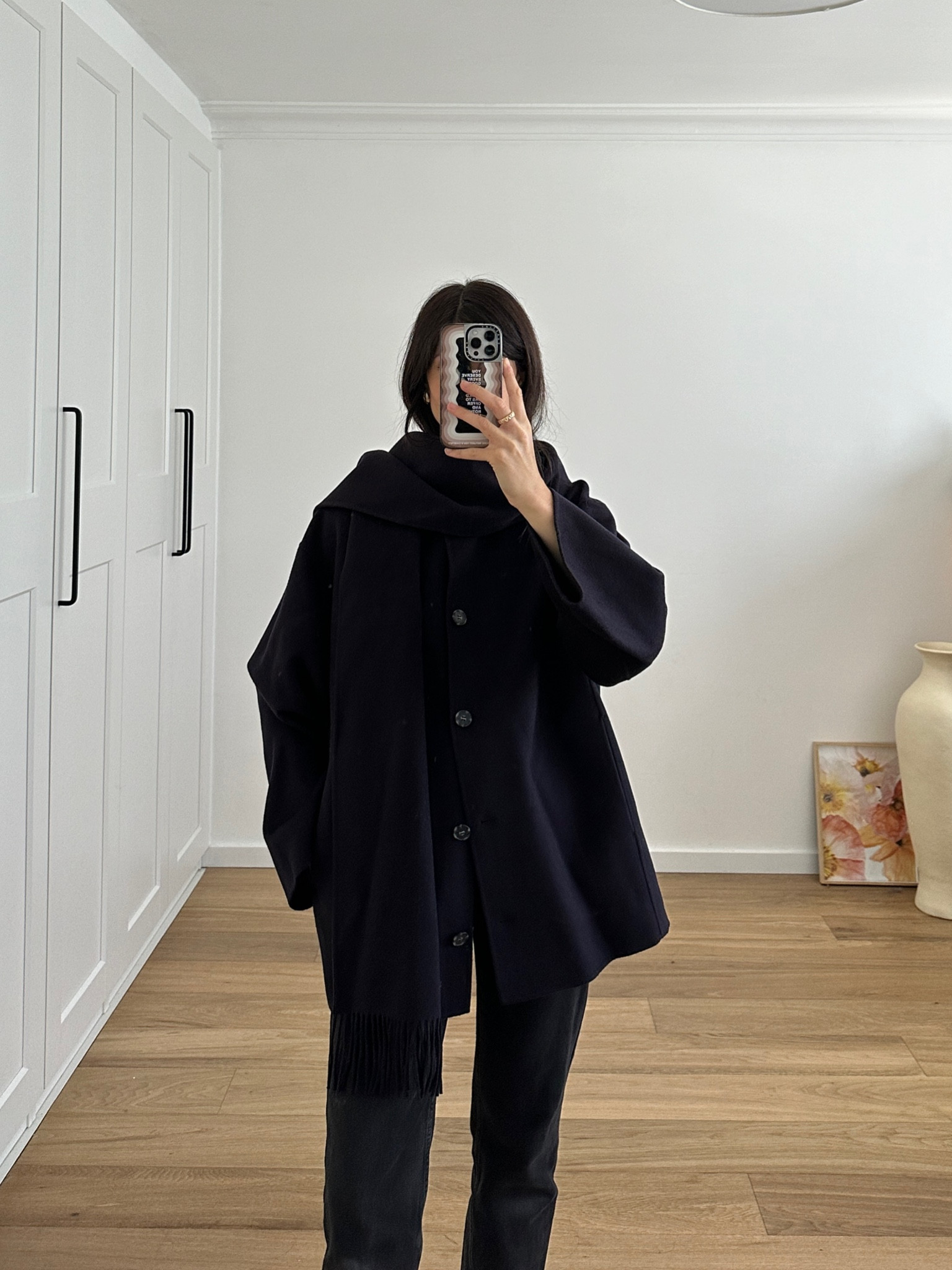 Okay I think this is the nicest affordable alternative to the Toteme scarf coat I’ve ever seen 

#LTKaustralia #LTKSeasonal