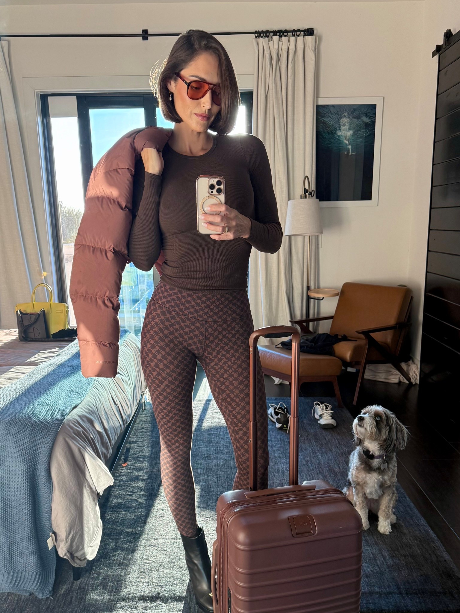 Love this entire look! Especially obsessed with the leggings. Also got the matching bra!