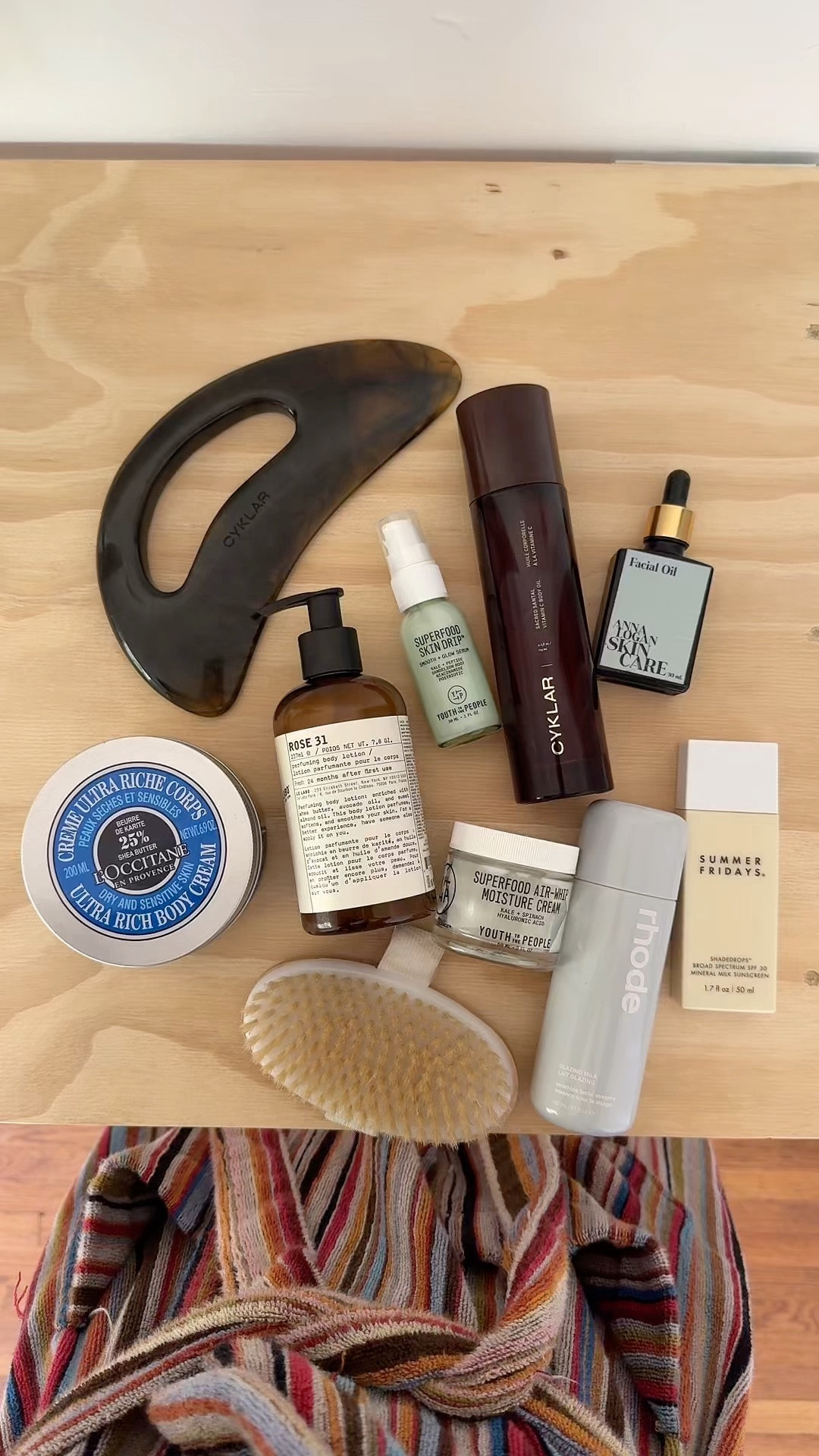 Morning skin rotation