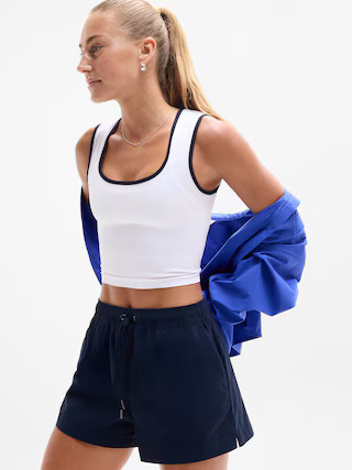 Renew Seamless Square Neck Crop Tank | Athleta