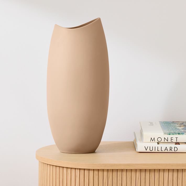 Organic Ceramic Extra Large Vases | West Elm (US)