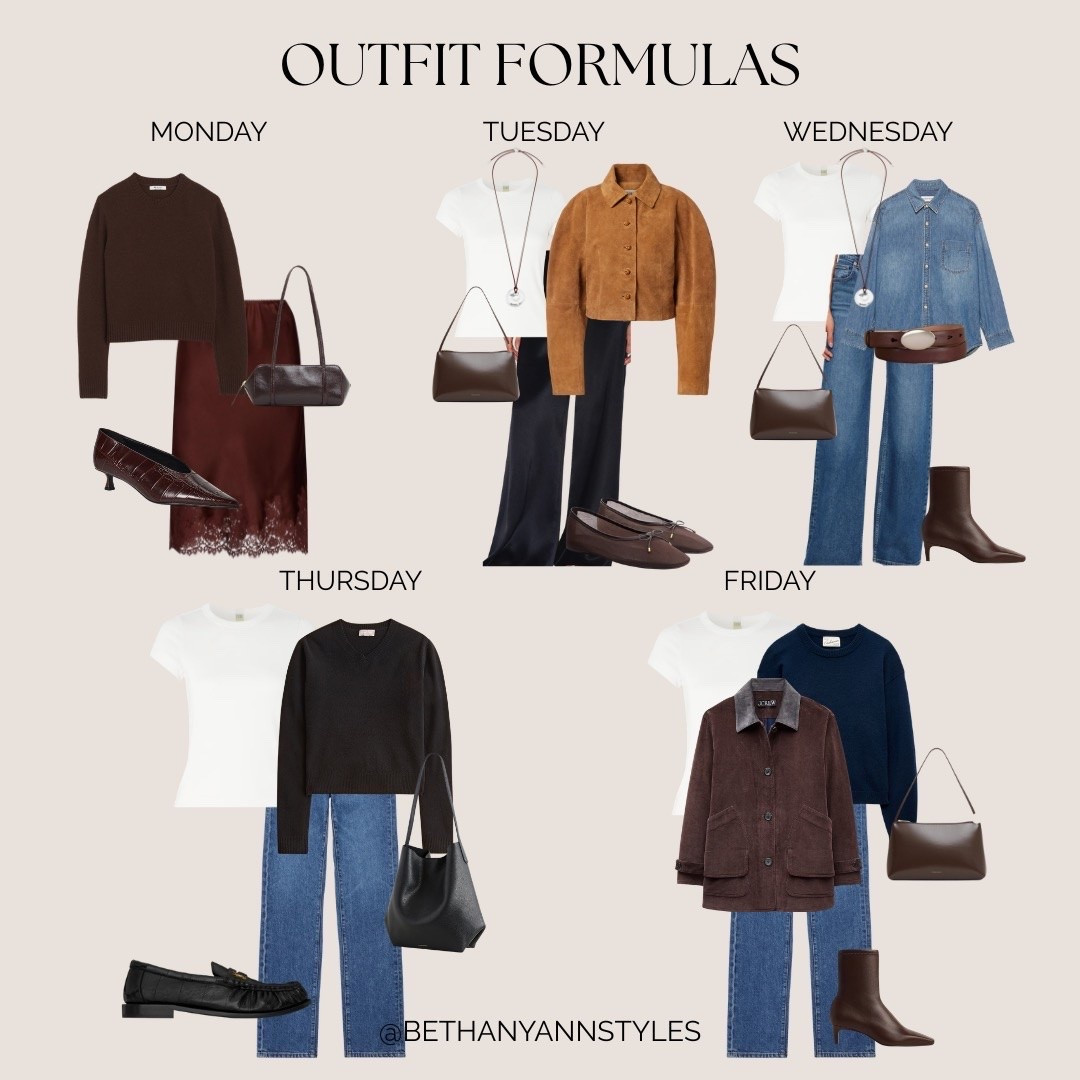 Week 40 of 2026 outfit formulas—effortless combinations designed to make getting dressed simple, confident, and stress-free for the week ahead.
