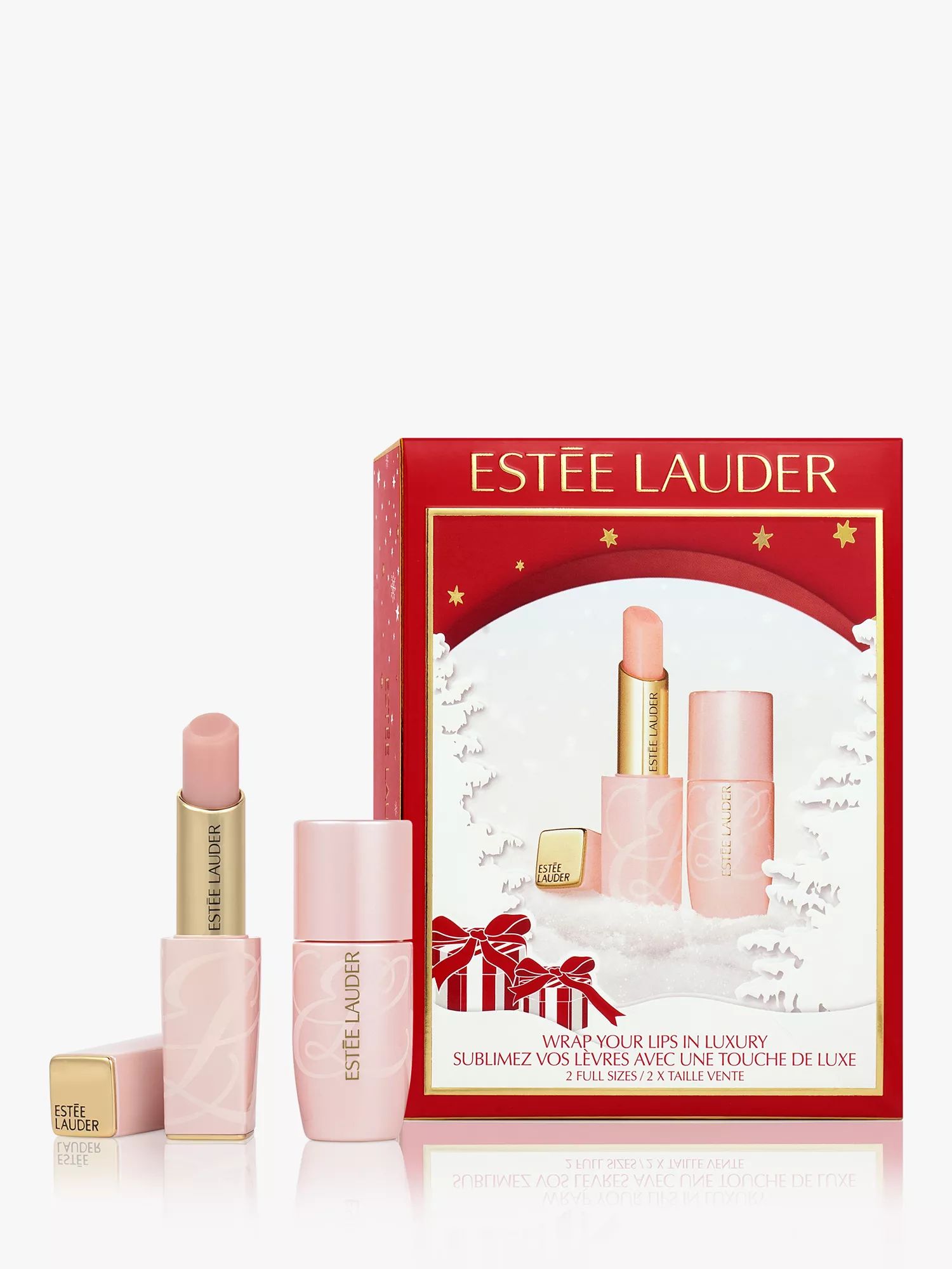 Estée Lauder Wrap Your Lips In Luxury Pure Colour Envy Makeup Gift Set | John Lewis (UK)