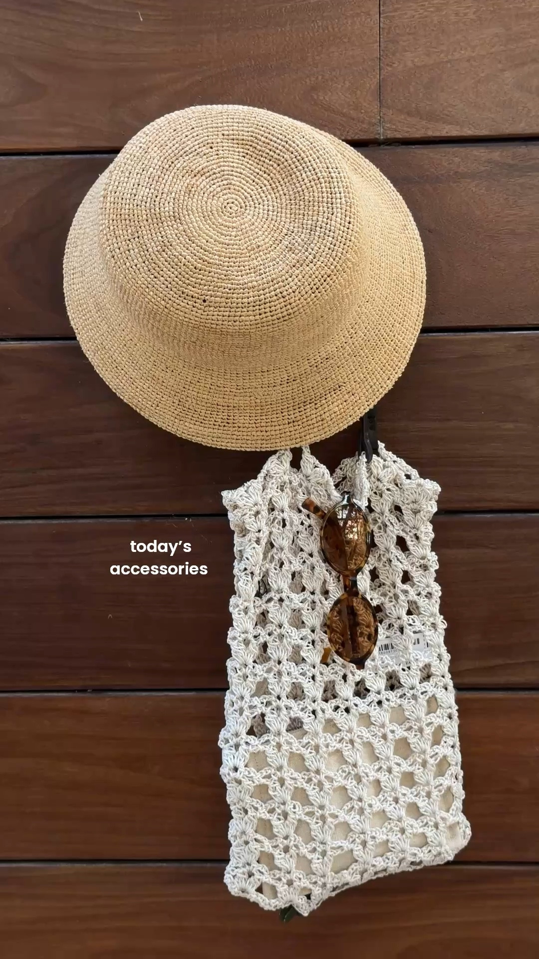 Today’s accessories… I love this little beach bag! 

#LTKTravel #LTKSwim #LTKdayinmylife