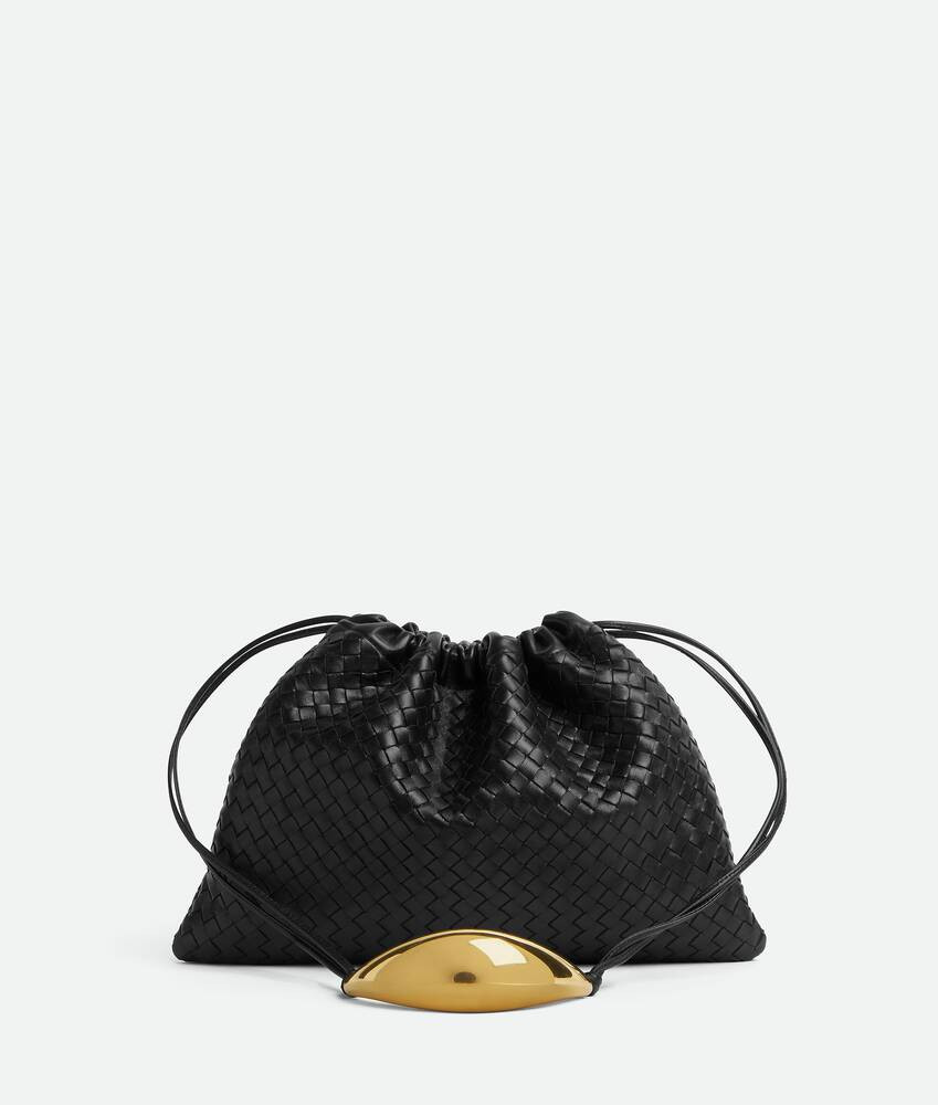 Women's Dustbag Handle in Black | Bottega Veneta GB | Bottega Veneta