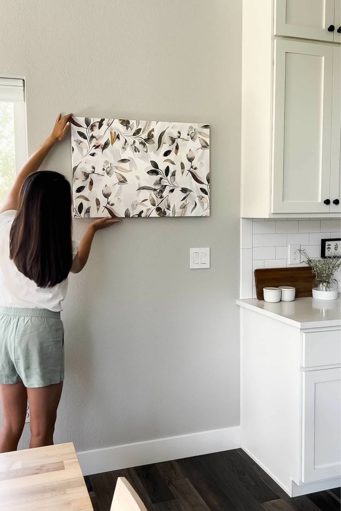 Here’s the botanical art hung landscape. Love both ways!

Home decor, wall art, botanical wall art, kitchen, living room

#LTKFind #LTKstyletip #LTKhome