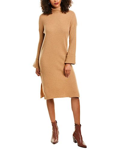 Revive Cashmere Ribbed Wool & Cashmere-Blend Sweaterdress | Gilt