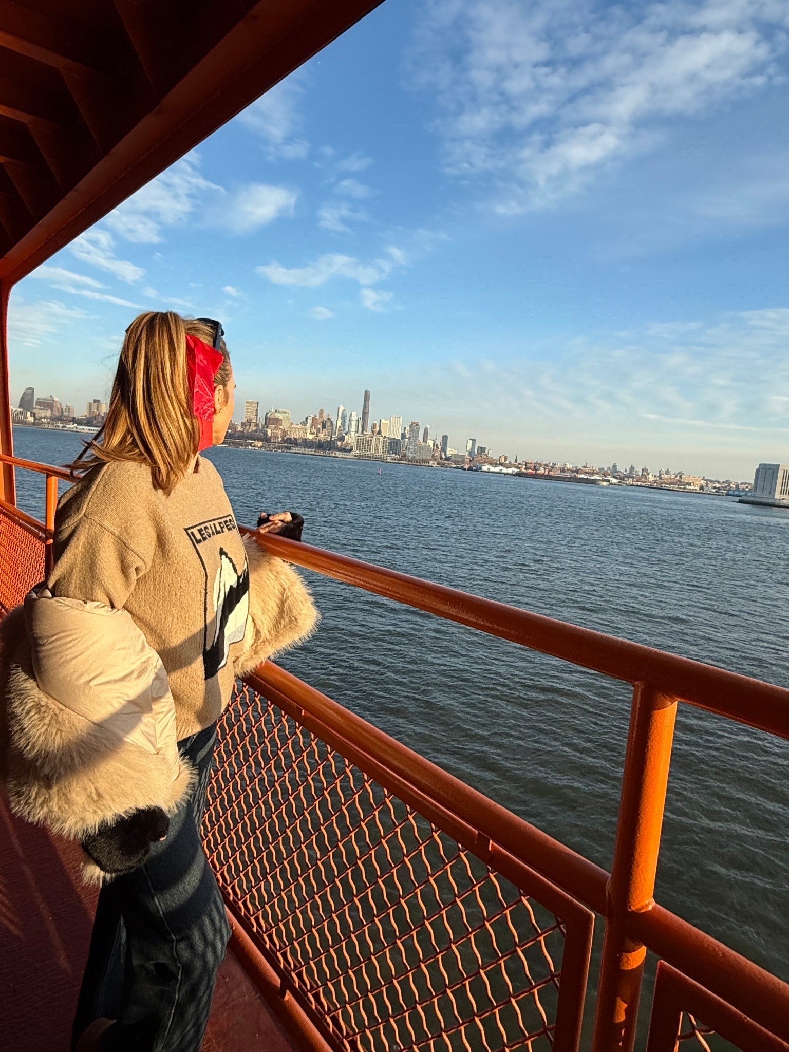 New York winter trip to see the tree lit and the window decor and experience the holiday dazzle! These jeans from Levi are low rise in the front feel more like a midrise in the back and a baggy leg but not too wide! Jacket runs big I’m in a small, sweater a medium. 

#LTKootd #LTKFindsUnder100 #LTKHoliday