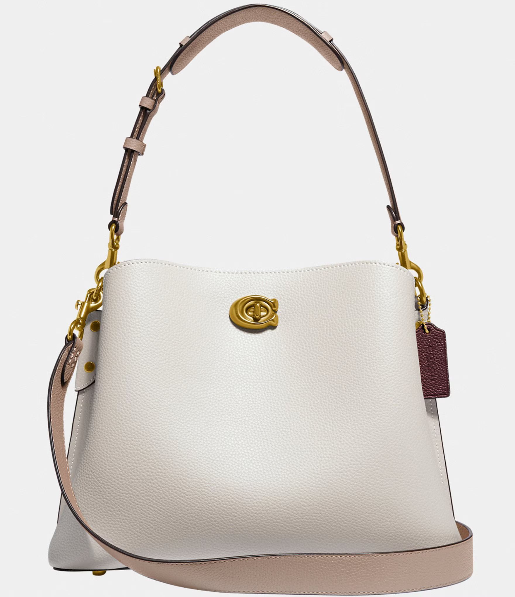 Willow Colorblock Leather Shoulder Bag | Dillard's