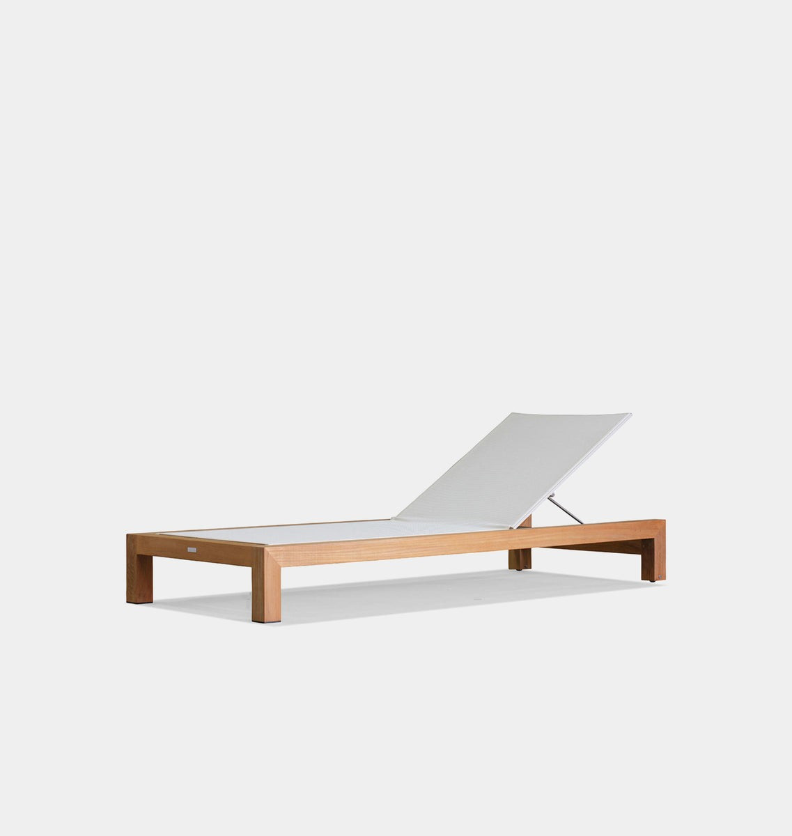 Pacific Outdoor Teak Sun Lounger | Amber Interiors