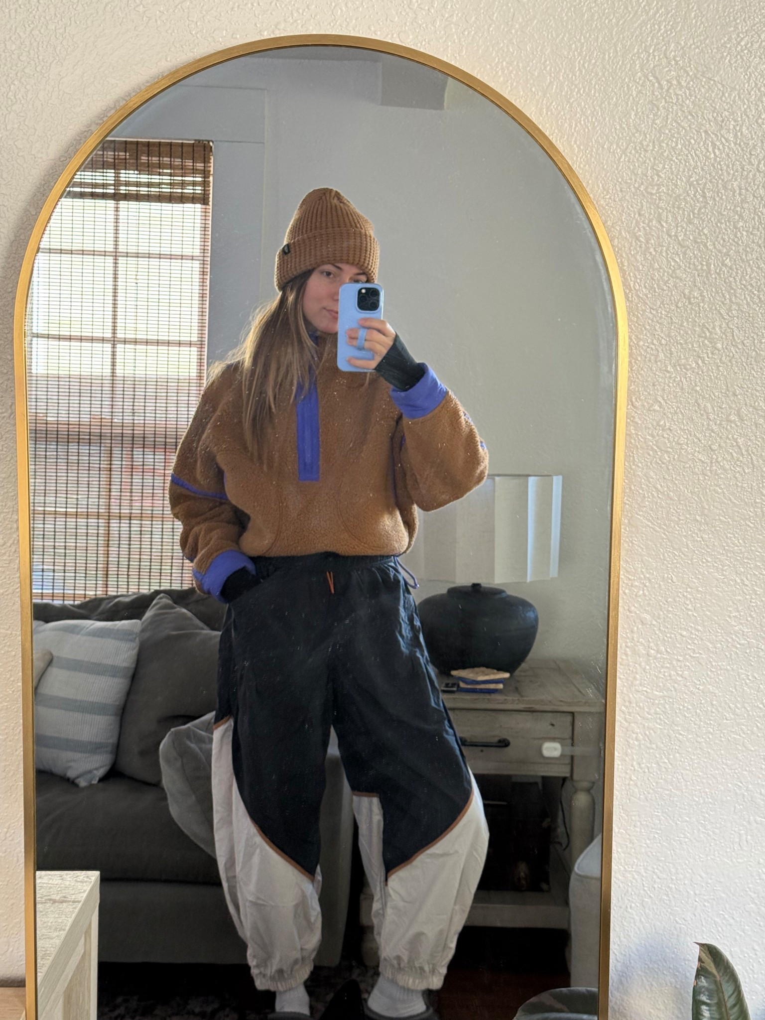 XS fleece
XS pants
