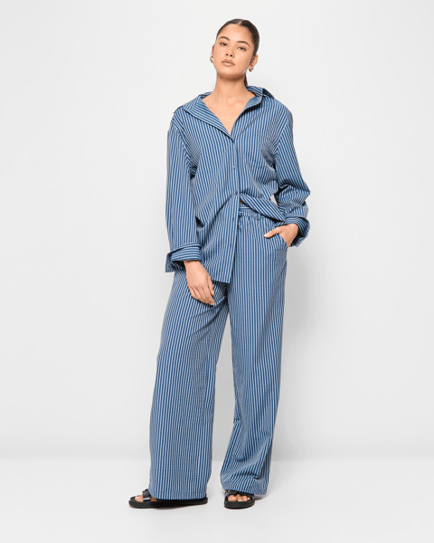 Striped Pull On Pants - Lily Loves - Blue / Stripe | Target AU