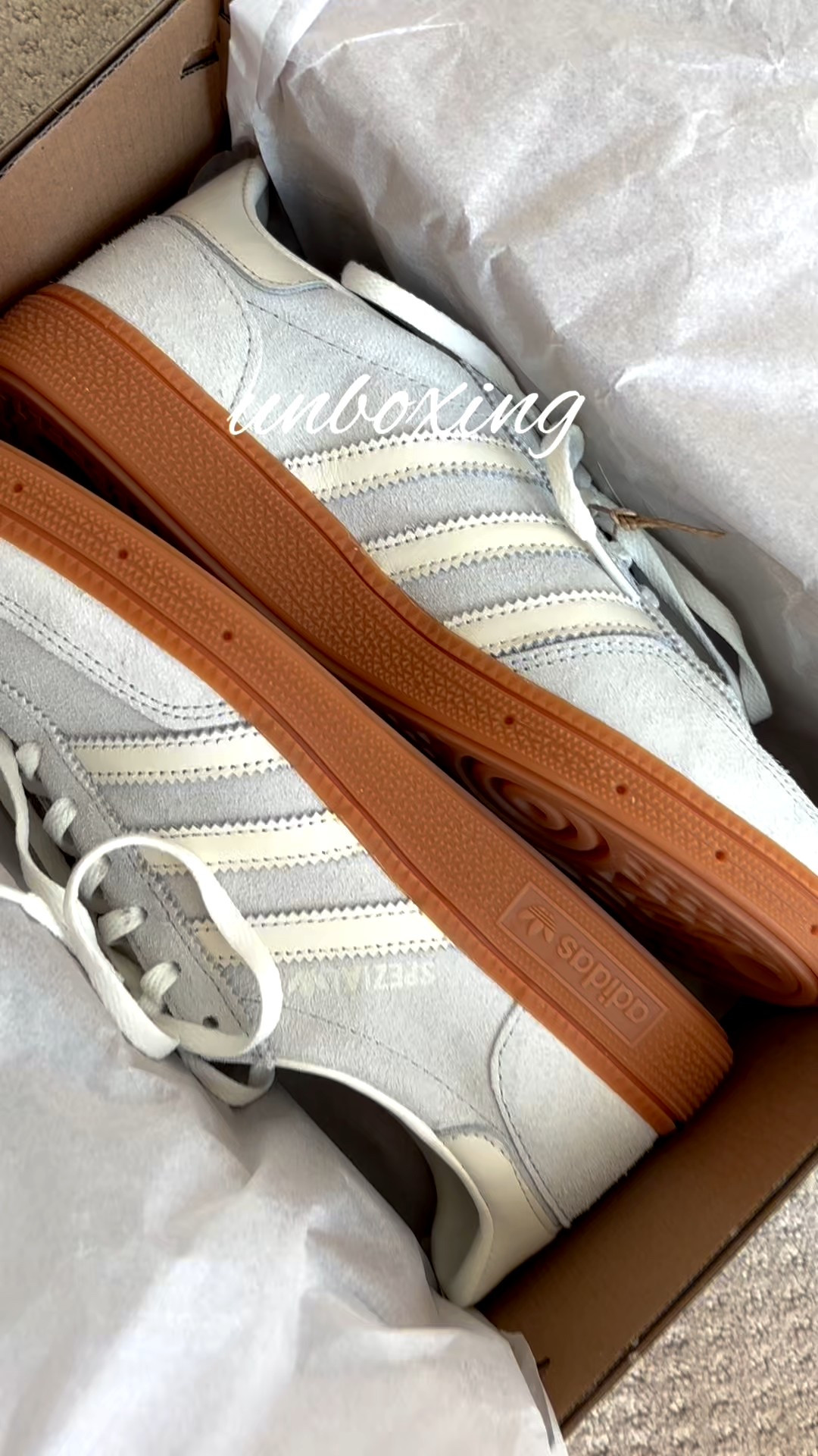 Loved these in brown and couldn’t resist this silver color too! 
This style, unlike the Samba, doesn’t  need any breaking in…they are super soft and comfy off the get go! 🥰

*runs half a size big IMO

#LTKFindsUnder50 #LTKFallSale #LTKSeasonal