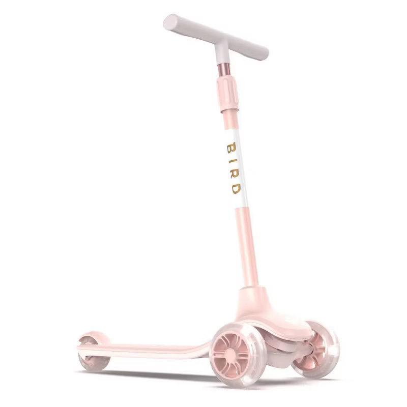 Bird Birdie Glow 3 Wheel Kids' Kick Scooter - Electric Rose | Target