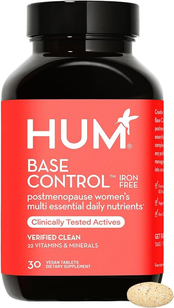 HUM Base Control -Iron Free,Daily Women's Minerals with B Complex, Vitamin C, 22 Micro-Nutrients ... | Amazon (US)