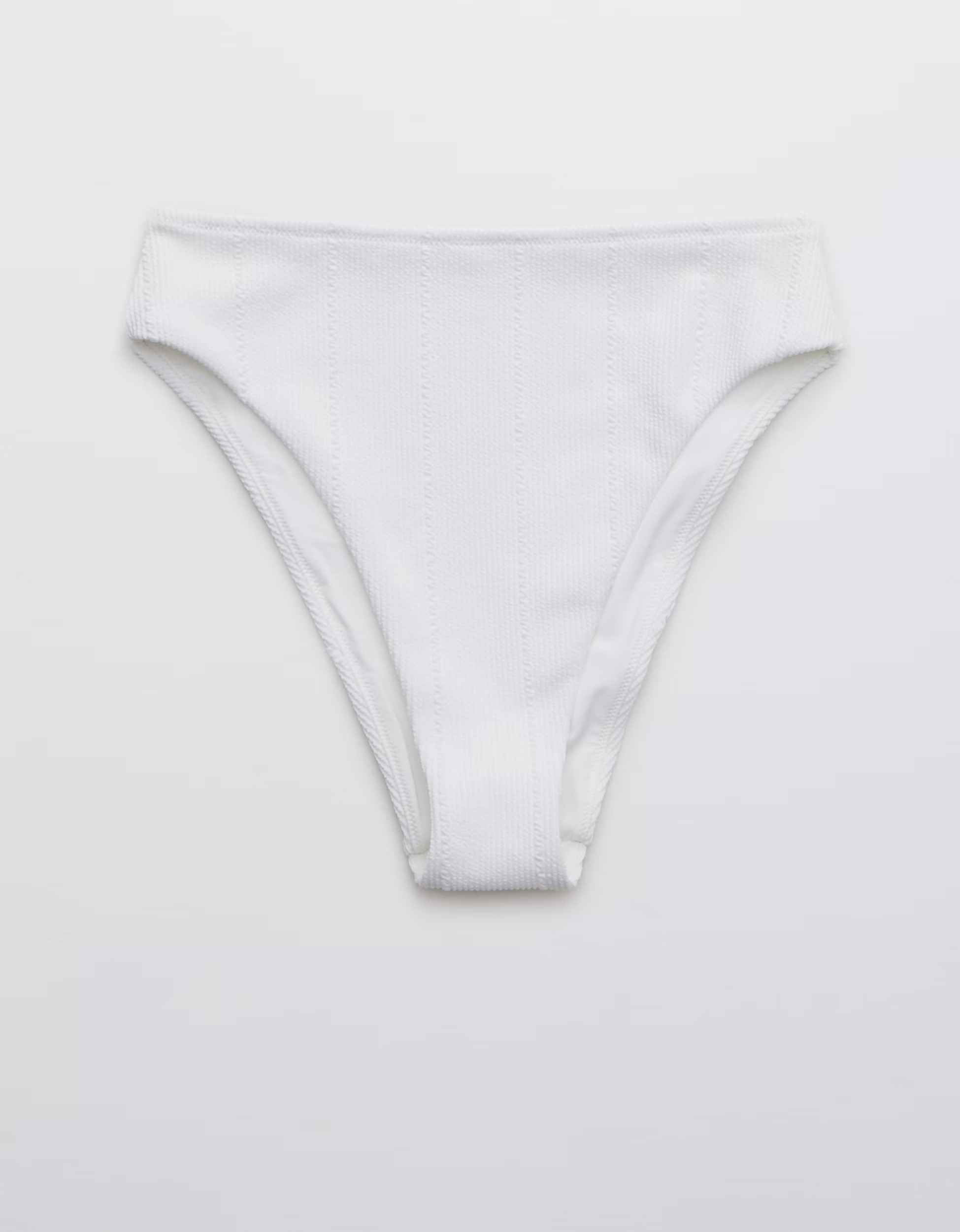 Aerie Crinkle High Cut Cheeky Bikini Bottom | American Eagle Outfitters (US & CA)