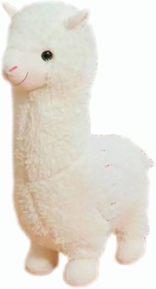 YUKOUQIAN Llama Stuffed Animal Cute Alpaca Plush Toy 17.7 inch for Girls Boys (Alpaca 45cm baise) | Amazon (US)