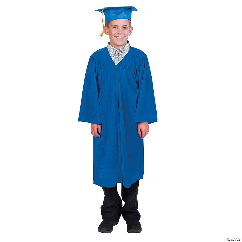 Kids Elementary School Graduation Mortarboard Hat & Gown Set - 2 Pc. | Oriental Trading Company