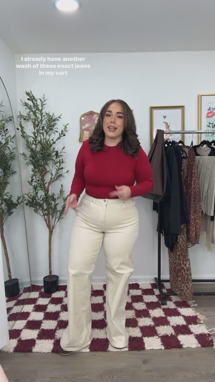 Obsessed with these white jeans from Amazon 🤭🤍

#LTKMidsize #LTKootd #LTKPetite