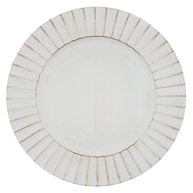SARO CH188.I13R Ruffled Design Charger Plates - Set of 4 | Walmart (CA)