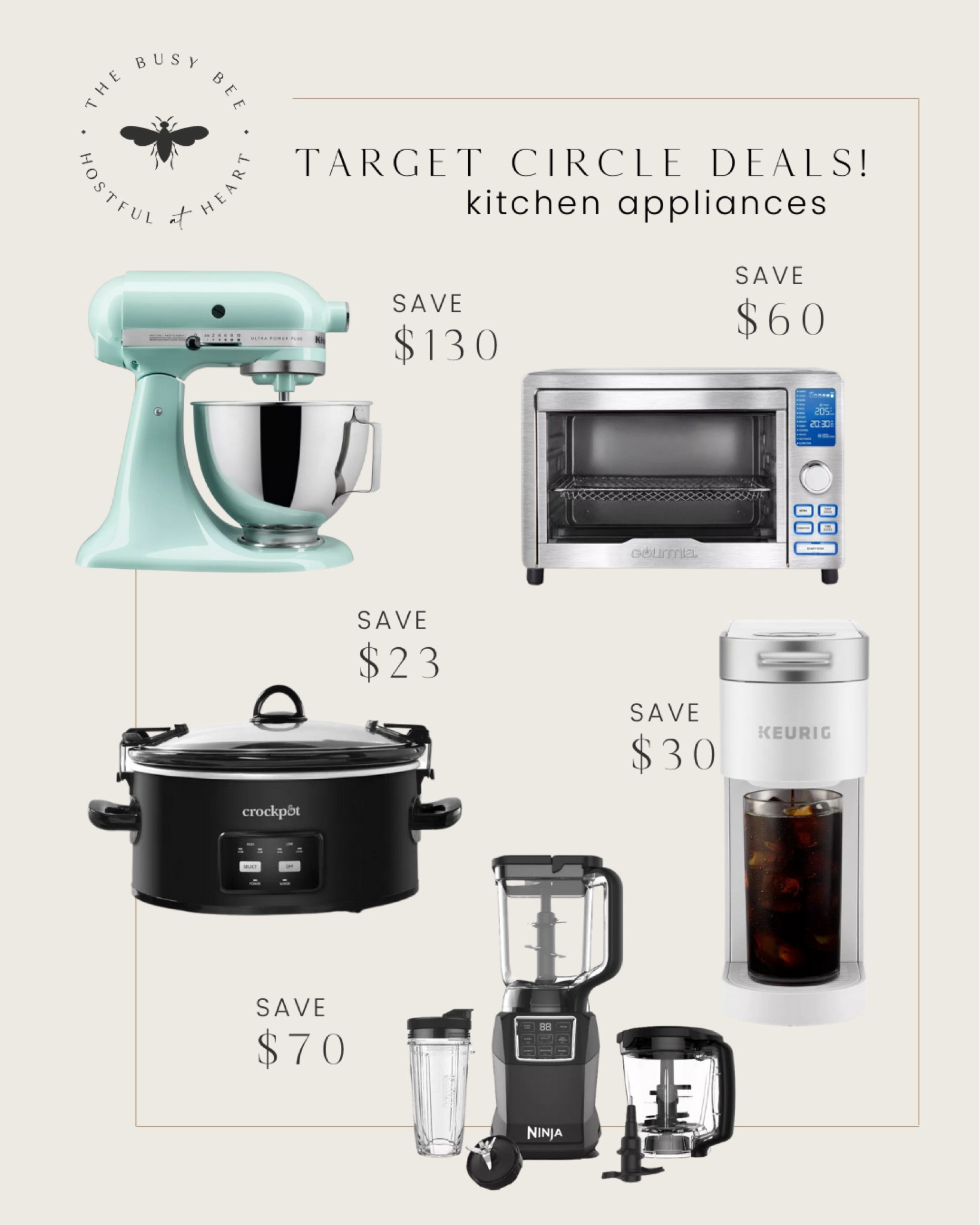 It’s Target Circle Week! Members receive up to 50% off select items. Make sure to log on and save each offer! You don’t want to miss out on these deals! 

Deals
Sale Alert
Target Circle deals
Exclusive Sales
Kitchen essentials
Kitchen appliances 
Kitchen aide
Coffee makers
Crockpot

#LTKFind #LTKhome #LTKsalealert