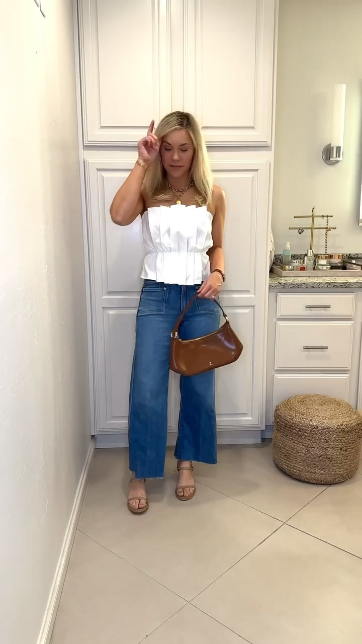 How cute is this Amazon top! 
Paige jeans

#LTKdayinmylife #LTKootd #LTKSeasonal