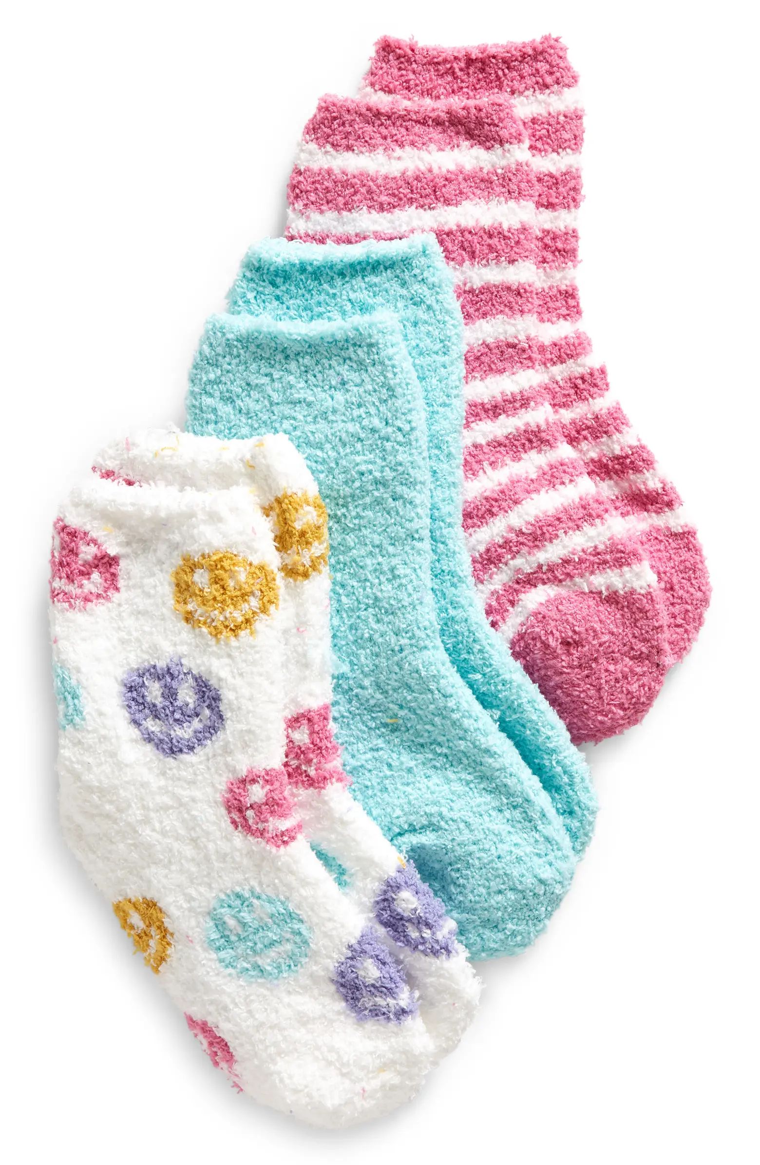 Capelli New York Kids' Assorted 3-Pack Lounge Socks | Nordstrom | Nordstrom