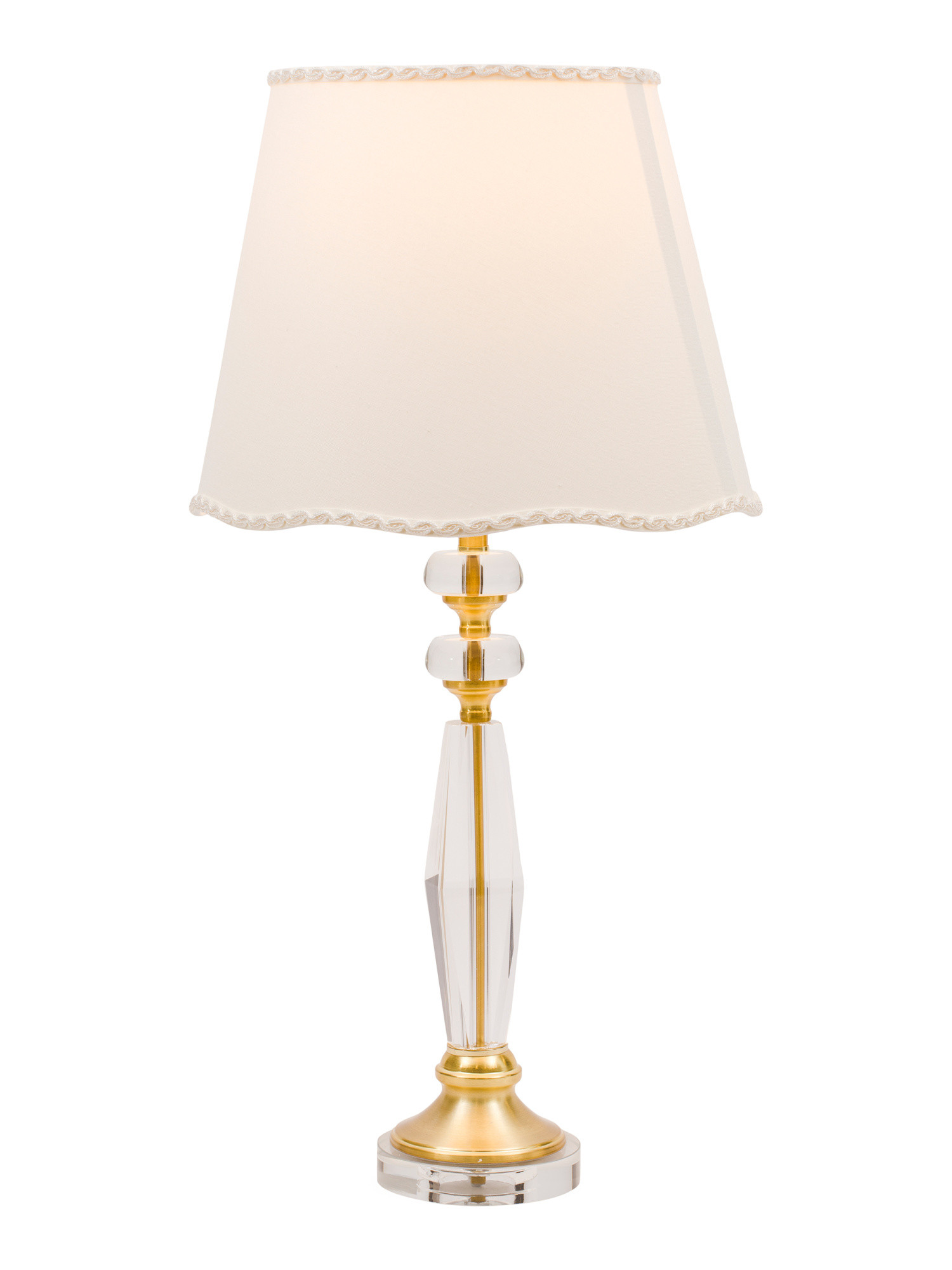 30in Metal Glass Table Lamp | Furniture & Lighting | Marshalls | Marshalls