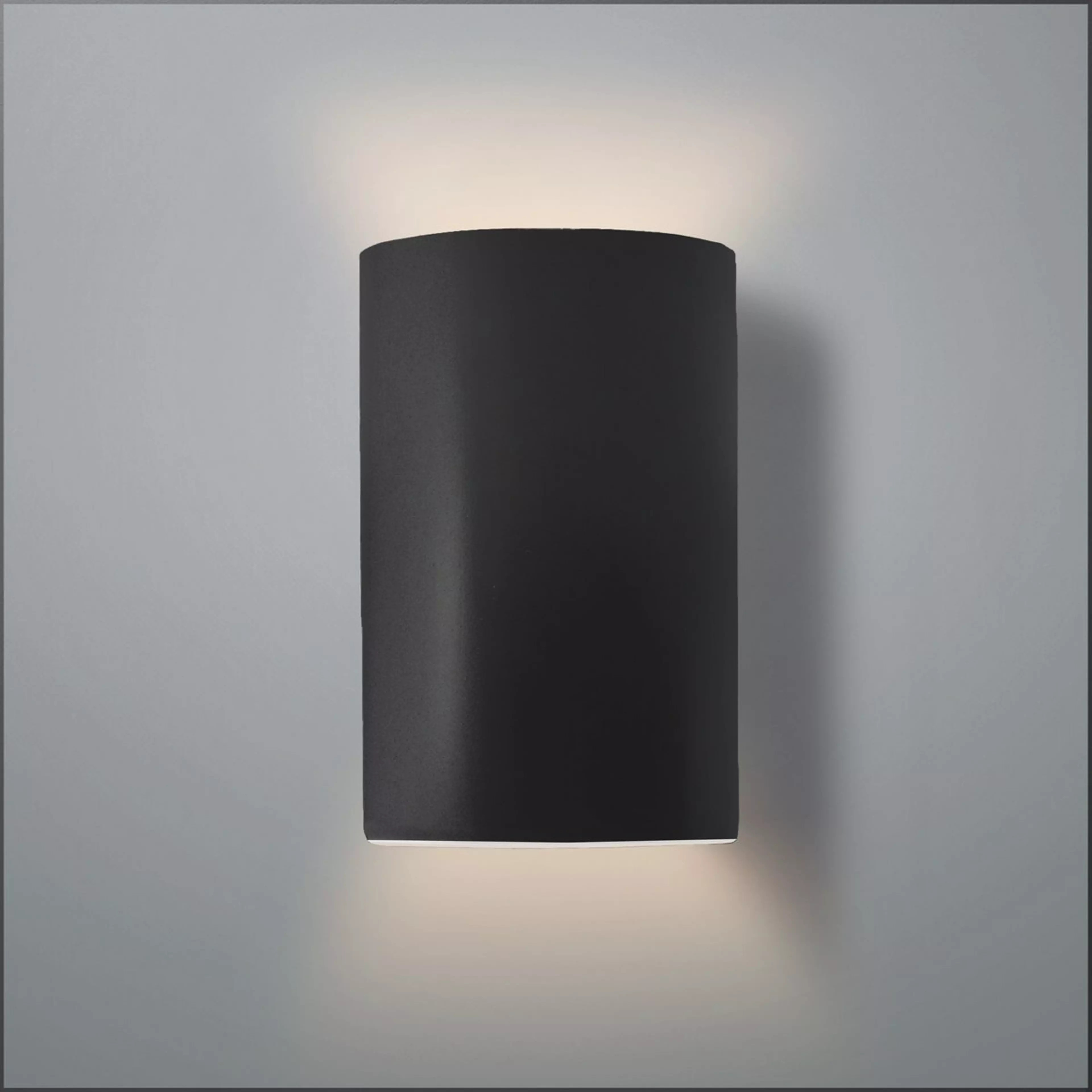 Ceramic Cylinder Sconce - Large - Matte | Shades of Light