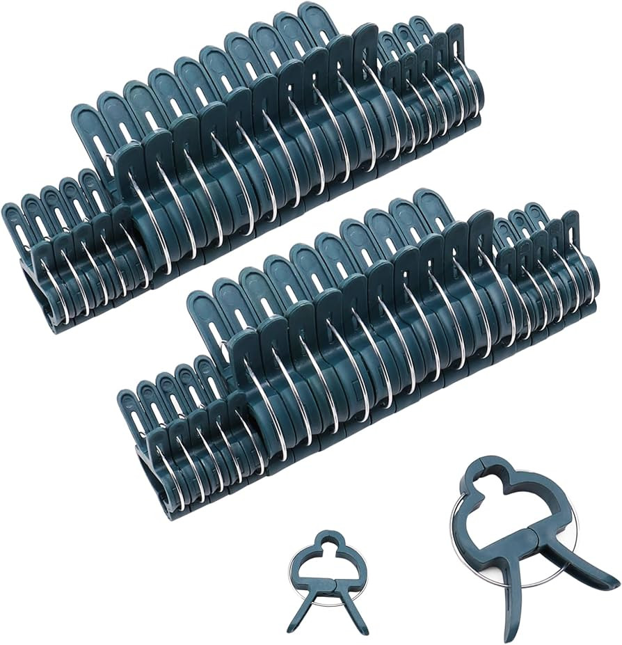 Sago Brothers 40 PCS Plant Clips Garden Clips for Tomato Cage, Tomatoes Clips Plant Support Clips... | Amazon (US)