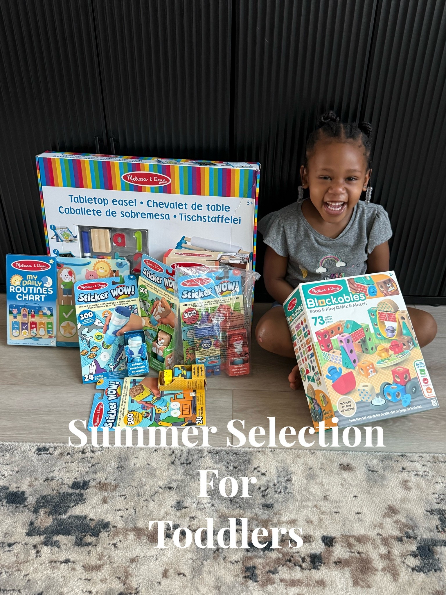 Melissa and Doug with all the educational toys for Sarai this summer.

#LTKmomlife #LTKKids