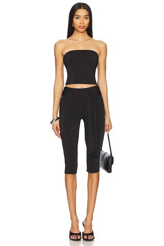 superdown Asher Capri Set in Black from Revolve.com | Revolve Clothing (Global)