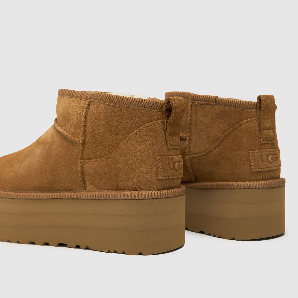 Womens Chestnut UGG Classic Ultra Mini Platform Boots | schuh | Schuh
