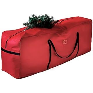 Amazon.com: Zober Premium Christmas Tree Storage Bag - Fits Up to 9 ft Tall Artificial Disassembled  | Amazon (US)