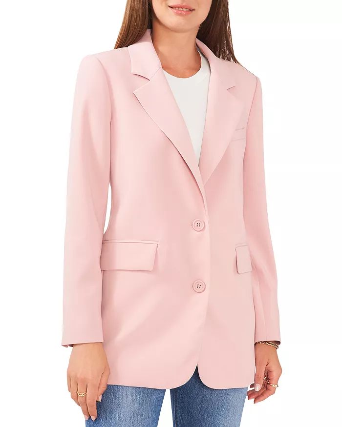 Notch Collar Two Button Blazer | Bloomingdale's (US)
