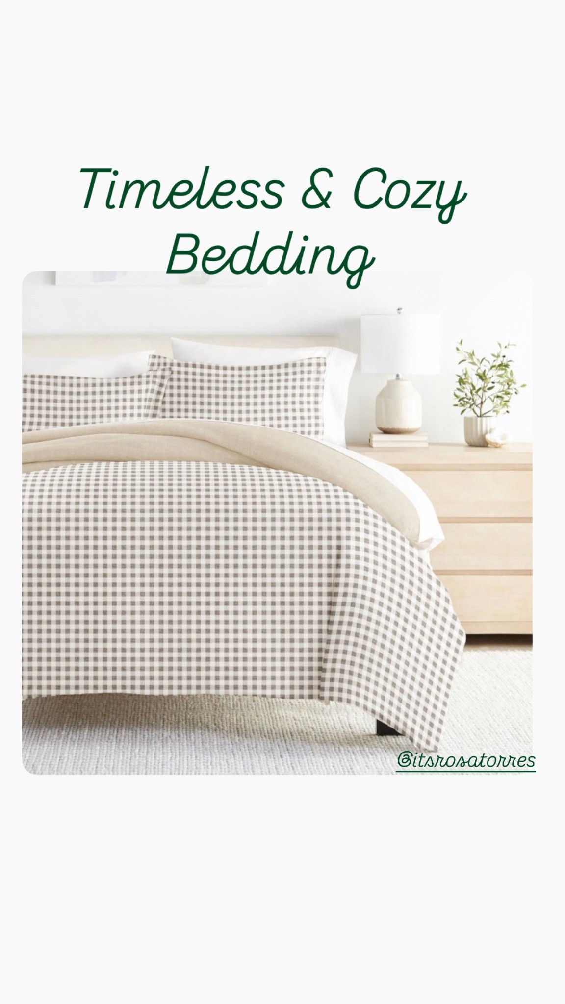 Snuggles and comfort this style of bedding it’s one of the most places that we look at the end of the day ( rest )

#LTKHome #LTKmomlife #LTKSaleAlert