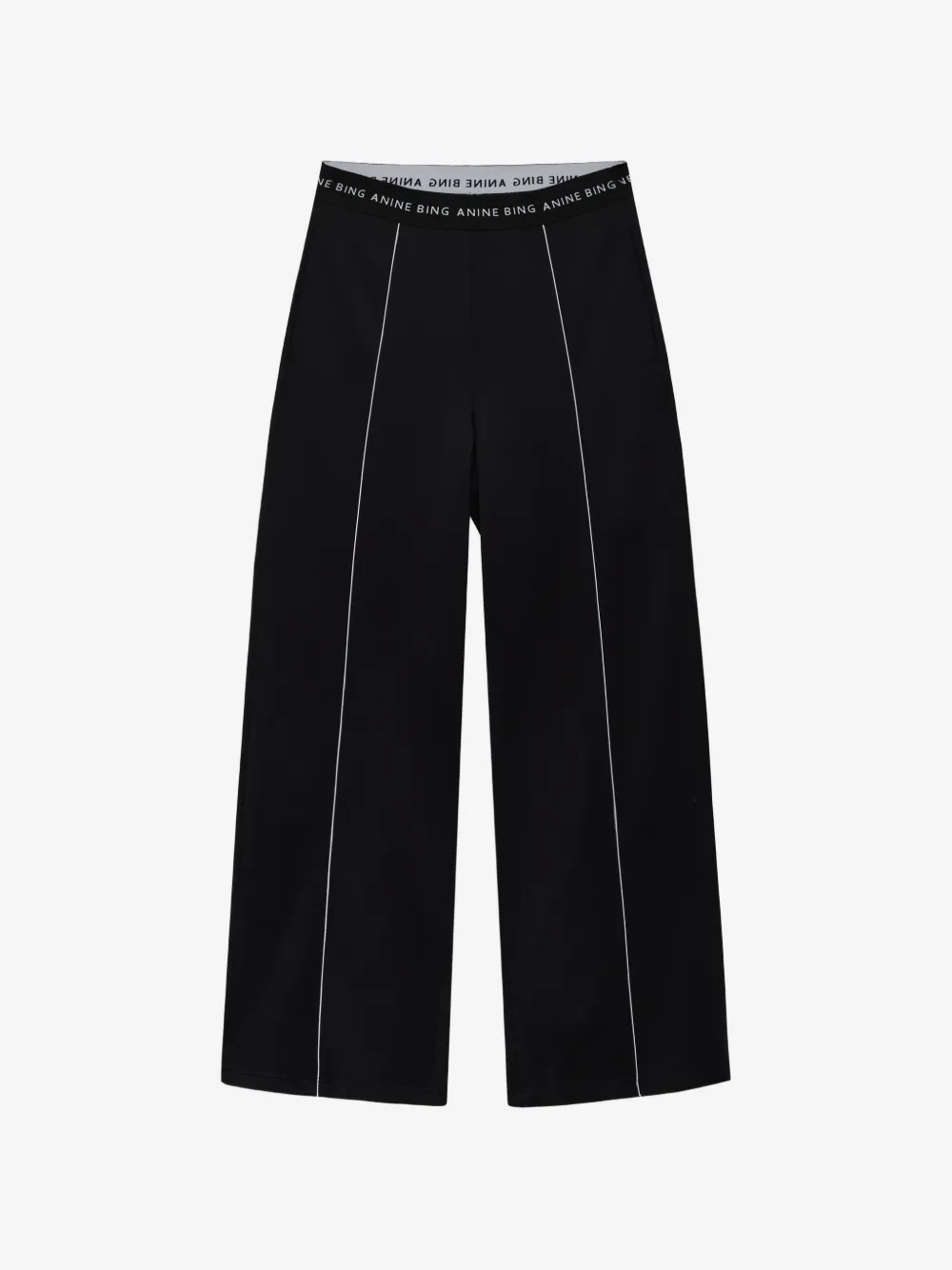 ANINE BING Sari jogger trousers - Black | Farfetch Global