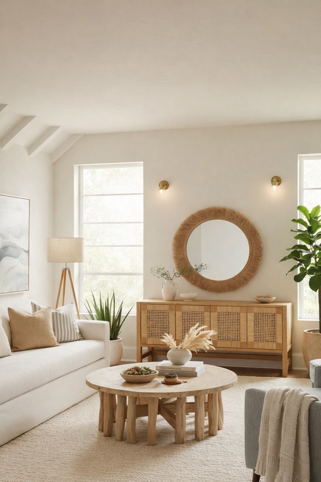 Such a coastal vibe with this inspo 🤍
Really loving the look of this woven console! High-end feel for $198.

#homeinspo 
#organiccoastal
#coastal
#walmartfinds 


#LTKHome #LTKSaleAlert #LTKvlog