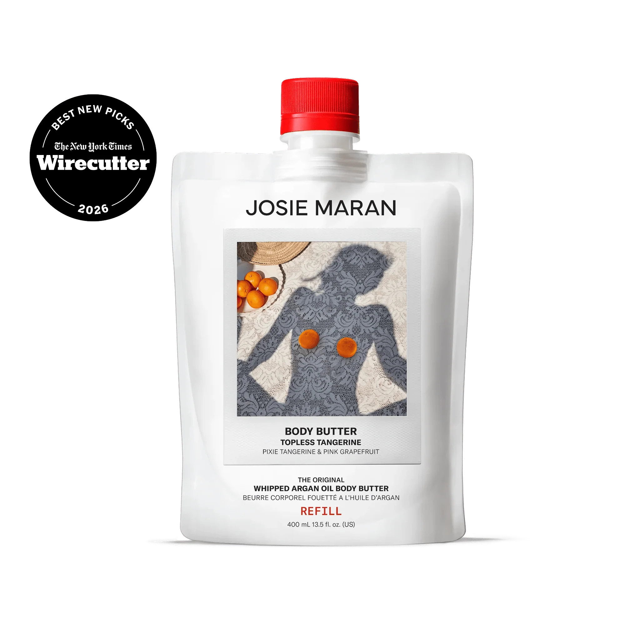 Whipped Argan Oil Body Butter Refill - Topless Tangerine | Josie Maran