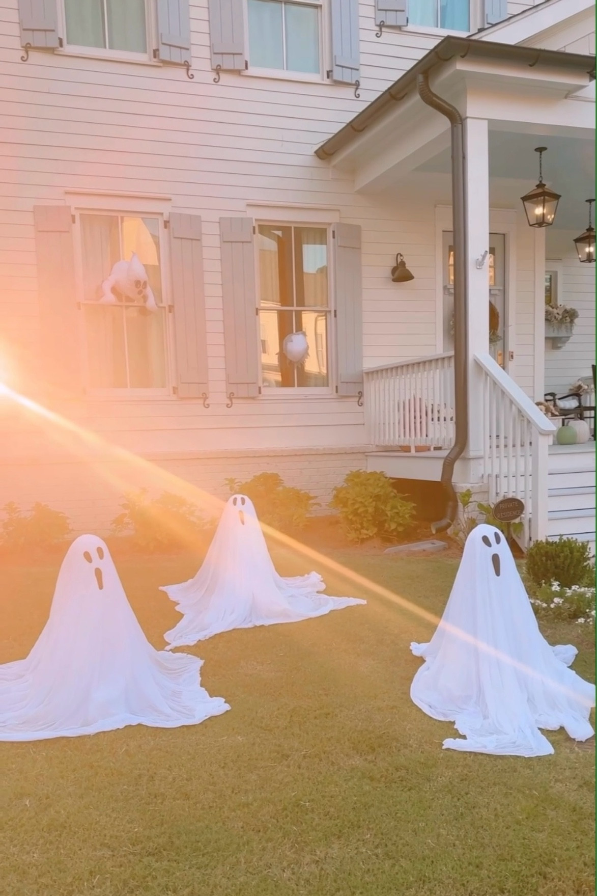Whimsical light up ghosts in the graveyard! Cute Halloween decor! Outdoor Halloween decor! 

#LTKSeasonal #LTKHome #LTKSaleAlert