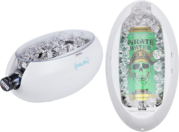 Instant Drink Chiller - Rapid Beverage Chiller for Cans 12 oz or 16 oz & Glass Bottles - Portable... | Amazon (US)