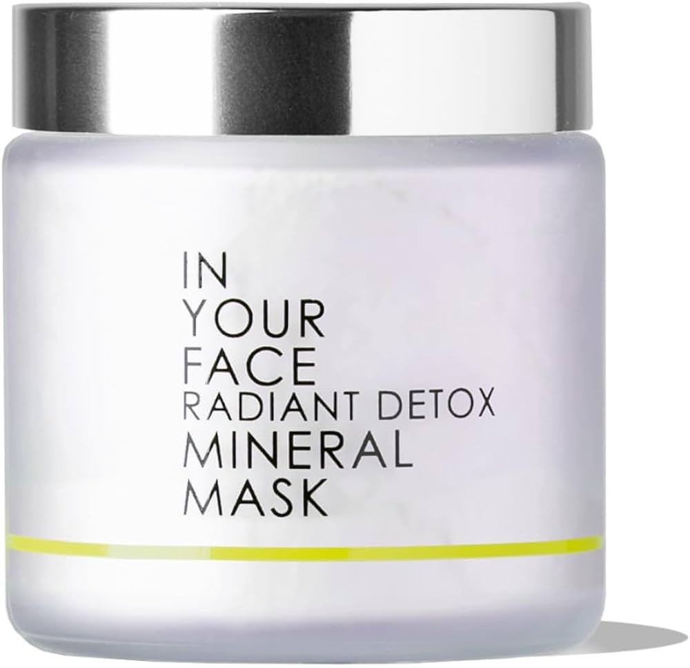 In Your Face RADIANT DETOX MINERAL MASK | Detoxifying mineral-rich clay mask | Transforms and ref... | Amazon (US)