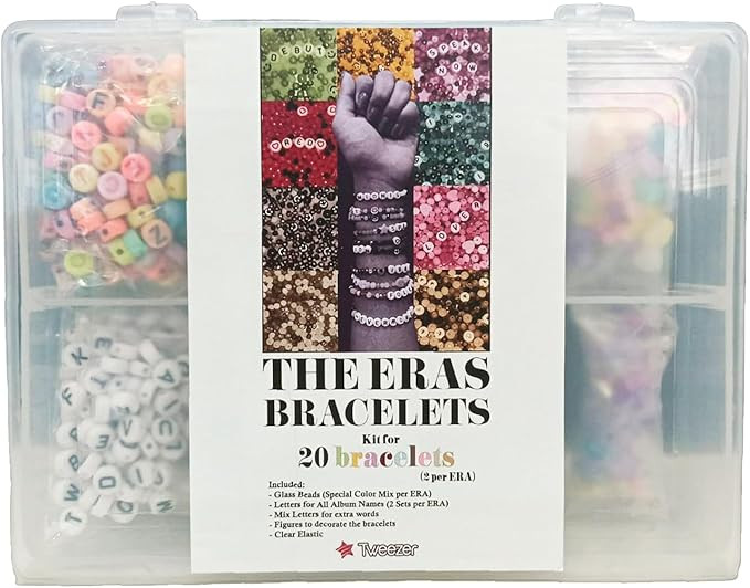 Bracelet Kit Taylor's Friendship Bracelets 20 Bracelets ERAS Tour Bracelets Swiftie Album Debut F... | Amazon (US)
