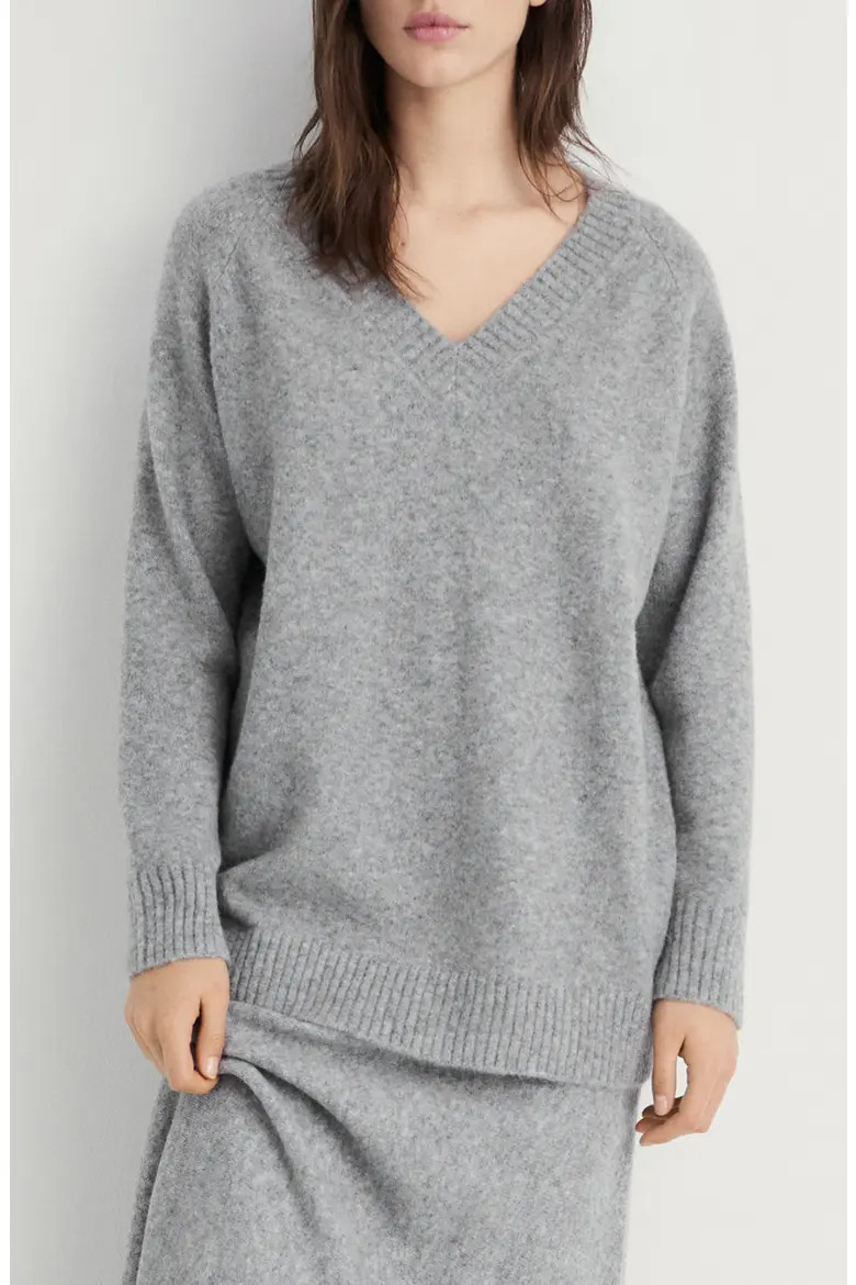 Oversize V-Neck Sweater (Women) | Nordstrom | Nordstrom