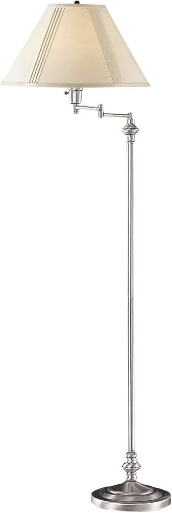 Cal Lighting BO-314-BS Traditional One Floor Lamp Lighting Accessories, Silver | Amazon (US)