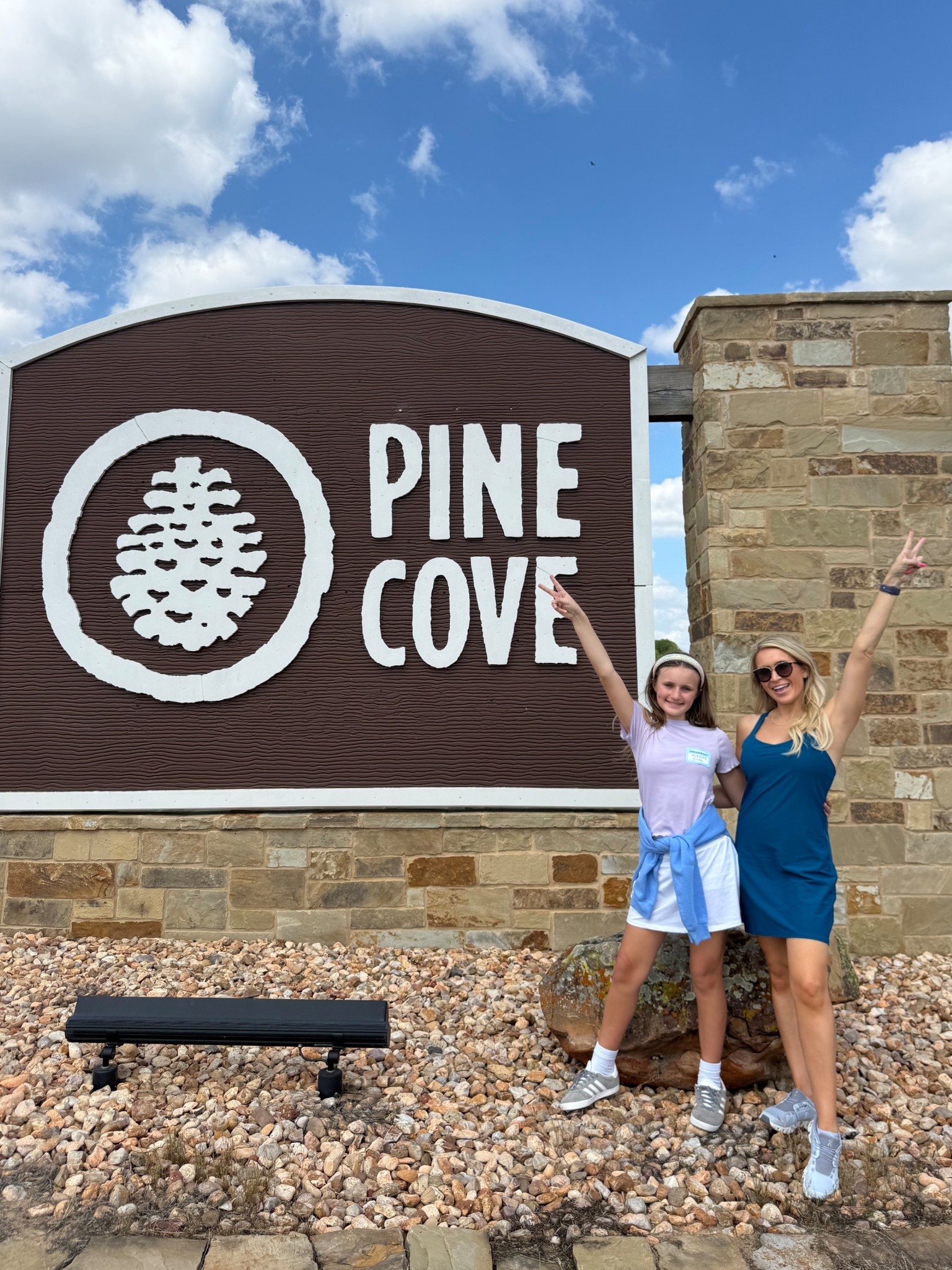 Preview day for Pine Cove summer camp. Wore this new @Spanx set with built in bra and shorts  

#LTKActive #LTKTravel