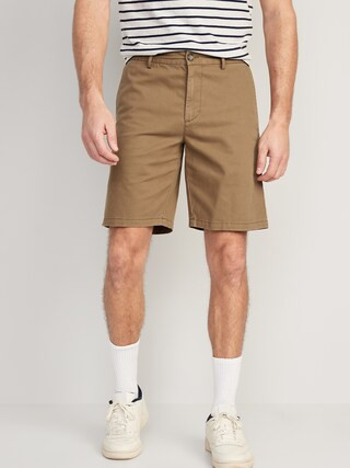 Slim Built-In Flex Rotation Chino Shorts for Men -- 9-inch inseam | Old Navy (US)