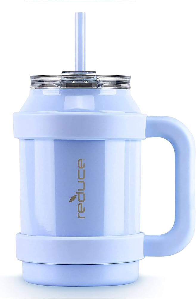 REDUCE 32 oz Mug Tumbler, Stainless Steel with Handle - Keeps Drinks Cold up to 30 Hours - Sweat ... | Amazon (US)